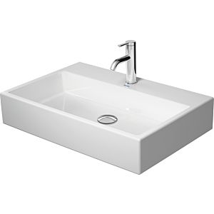 Duravit Vero Air vasque pour meuble 2350700041 70 x 47 cm, blanc , avec trou pour robinetterie, sans trop-plein, avec banc pour robinetterie