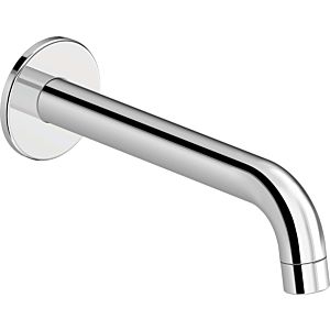 Duravit No. 1 Wanneneinlauf N15240010010 Ausladung 198mm, DN 15, runde Rosette, chrom