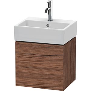 Duravit L-Cube Waschtisch-Unterschrank LC6245L2121 43,4x34,1x40cm, wandhängend, Tür links, nussbaum dunkel