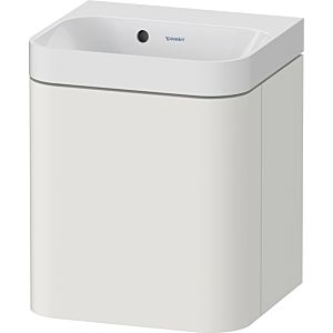 Duravit Happy D.2 Plus Möbelwaschtisch HP4340N39390000 40x36cm, 1 Tür, Anschlag links, ohne Hahnloch, nordic weiß seidenmatt