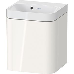 Duravit Happy D.2 Plus Möbelwaschtisch HP4340N22220000 40x36cm, 1 Tür, Anschlag links, ohne Hahnloch, weiß hochglanz