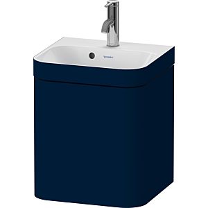 Duravit Happy D.2 Plus Möbelwaschtisch-Unterschrank HP4633O98980000 40x36cm, 1 Tür, Anschlag links, mit Hahnloch, nachtblau seidenmatt