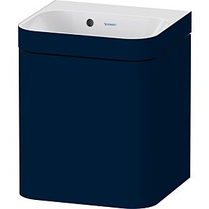 Duravit Happy D.2 Plus Möbelwaschtisch-Unterschrank HP4633N98980000 40x36cm, 1 Tür, Anschlag links, ohne Hahnloch, nachtblau seidenmatt