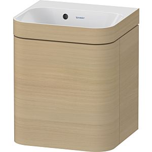 Duravit Happy D.2 Plus Möbelwaschtisch-Unterschrank HP4633N71710000 40x36cm, 1 Tür, Anschlag links, ohne Hahnloch, mediterrane Eiche