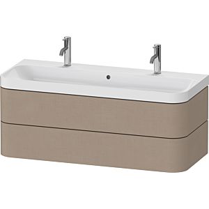 Duravit Happy D.2 Plus vanity HP4379O75750000 117.5x49cm, 2 drawers, linen