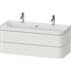 Duravit Happy D.2 Plus vanity HP4379O39390000 117.5x49cm, 2 drawers, nordic white satin finish