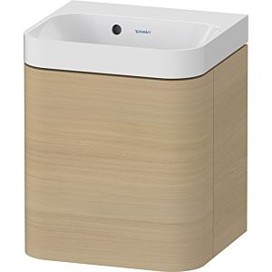 Duravit Happy D.2 Plus Möbelwaschtisch HP4344N71710000 40x36cm, 1 Tür, Anschlag rechts, ohne Hahnloch, mediterrane Eiche