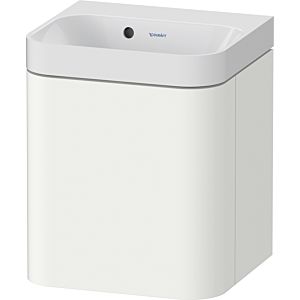 Duravit Happy D.2 Plus Möbelwaschtisch HP4344N36360000 40x36cm, 1 Tür, Anschlag rechts, ohne Hahnloch, weiß seidenmatt