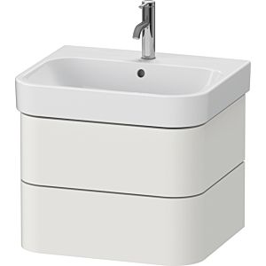 Duravit Happy D.2 Plus HP4385039390000 57,5 x 49 cm, nordic blanc , 2 tiroirs