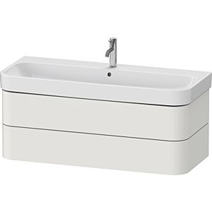 Duravit Happy D.2 Plus HP4389039390000 117.5 x 49 cm, nordic white satin finish, 2 drawers