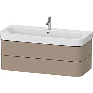 Duravit Happy D.2 Plus Waschtisch-Unterschrank HP4389075750000 117,5 x 49 cm, leinen, 2 Schubkästen