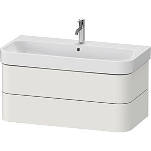 Duravit Happy D.2 Plus HP4388039390000 97.5 x 49 cm, nordic white satin finish, 2 drawers