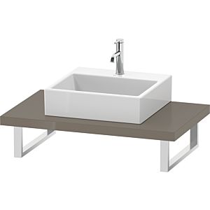 Duravit L-Cube LC102C08989 épaisseur 4,5 cm, gris flanelle brillant, pour Vasques  à poser , variable