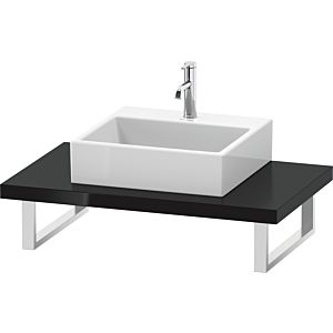 Duravit L-Cube LC102C04040 épaisseur 4,5 cm, noir brillant, pour Vasques  à poser , variable