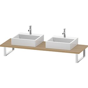 Duravit DuraStyle DS107C03030 pour Vasques  à poser , 2 découpes, épaisseur 3 cm, Eiche natur