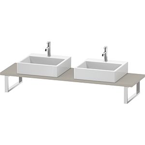 Duravit DuraStyle DS105C09191 pour Vasques  à poser , 2 découpes, épaisseur 3 cm, Taupe