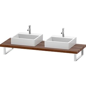 Duravit DuraStyle console DS103C07979 for Wash Bowls , 2 cut-outs, thickness 4.5 cm, natural walnut