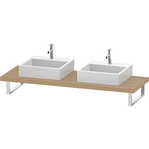 Duravit DuraStyle console DS103C03030 for Wash Bowls , 2 cut-outs, thickness 4.5 cm, Eiche natur