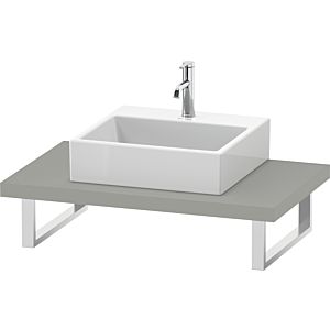 Duravit DuraStyle console DS102C00707 for Wash Bowls , 2000 cut-out, thickness 4.5 cm, concrete gray matt