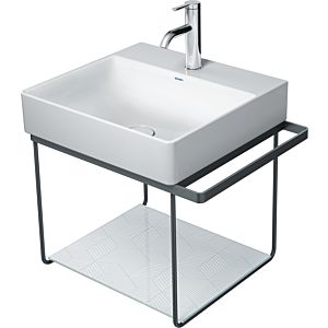 Duravit DuraSquare Metallkonsole 0031164600 56,5x45,1cm, wandhängend, schwarz matt