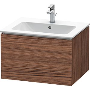 Duravit L-Cube Waschtisch-Unterschrank LC614002121 62 x 48,1 cm, nussbaum dunkel, 1 Auszug, wandhängend