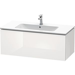 Duravit L-Cube LC614208585 Blanc Brillant , 102x40x48.1cm, coulissant 2000
