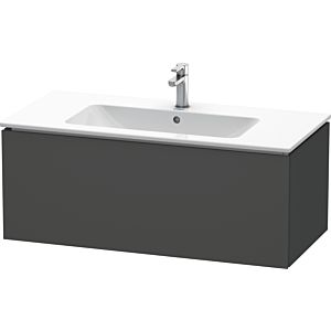 Duravit L-Cube LC614204949 Graphite Mat , 102x40x48.1cm, coulissant 2000