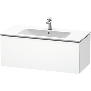 Duravit L-Cube Waschtischunterbau LC614201818 Weiß matt, 102x40x48,1cm, 1 Auszug