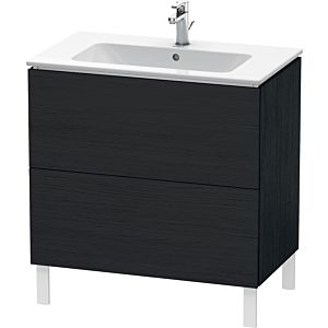 Duravit L-Cube vanity unit LC662601616 82 x 48, 2000 cm, match0, 2 Eiche schwarz