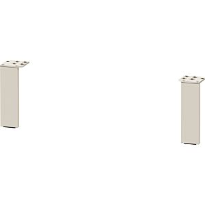 Duravit Brioso Sockelfuß BR979309191, 2 Stück  Taupe lackiert