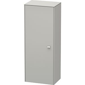 Duravit Brioso Halbhochschrank Individual 91-133cm BR1341L0707, Betongrau Matt, Tür links