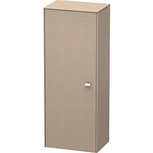 Duravit Brioso Halbhochschrank Individual 91-133cm BR1341L1075, Leinen, Tür links, Griff Chrom