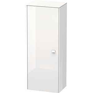 Duravit Brioso Halbhochschrank Individual 91-133cm BR1341L2222, Weiß Hochglanz, Tür links