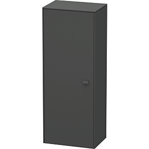 Duravit Brioso Halbhochschrank Individual 91-133cm BR1341L4949, Graphit Matt, Tür links