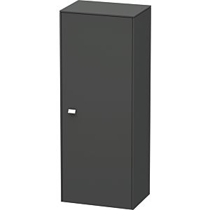 Duravit Brioso Halbhochschrank BR1341R1049 Individual, Tür rechts, chrom/Graphit matt
