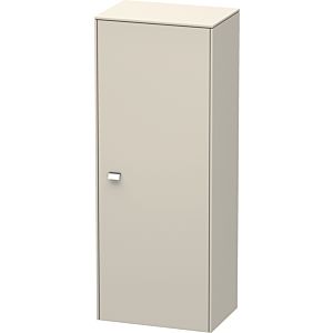 Duravit Brioso armoire Duravit Brioso Individuelle 91-133cm BR1341R1091, Taupe , porte à droite, poignée chromée