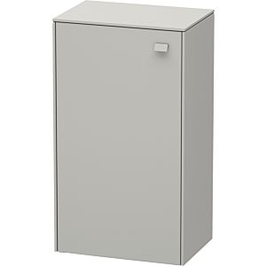Duravit Brioso Halbhochschrank Individual 61-91cm BR1340L0707, Betongrau Matt, Tür links