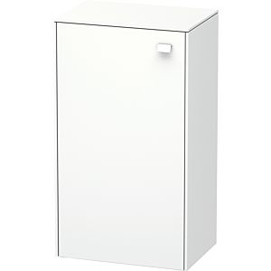Duravit Brioso Halbhochschrank Individual 61-91cm BR1340L1818, Weiß Matt, Tür links