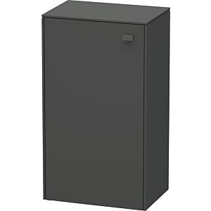 Duravit Brioso Halbhochschrank Individual 61-91cm BR1340L4949, Graphit Matt, Tür links
