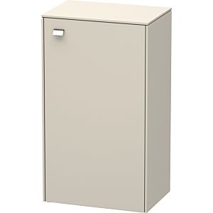 Duravit Brioso armoire Duravit Brioso Individuelle 61-91cm BR1340R1091, Taupe , porte à droite, poignée chromée