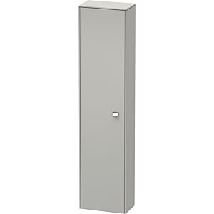Duravit Brioso Hochschrank Individual 133-201cm BR1342L1007, Betongrau Matt, Tür l., Griff Chrom