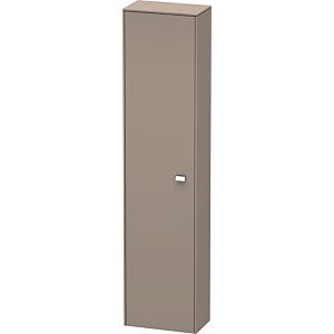 Duravit Brioso Hochschrank Individual 133-201cm BR1342L1043, Basalt Matt, Tür links, Griff Chrom