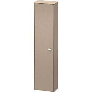 Duravit Brioso Hochschrank Individual 133-201cm BR1342L1075, Leinen, Tür links, Griff Chrom