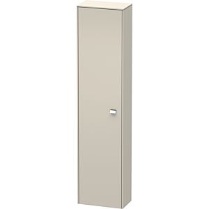 Duravit Brioso Hochschrank Individual 133-201cm BR1342L1091, Taupe, Tür links, Griff Chrom