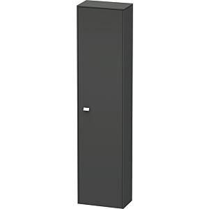 Duravit armoire Brioso Duravit Individuelle 133-201cm BR1342R1049, Graphite Mat , porte droite, poignée chromée