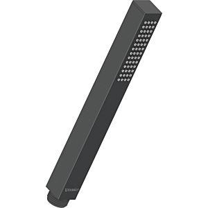 Duravit Stabbrause UV0640002046 212mm, Anschlussgewinde G 1/2, eckig, schwarz matt