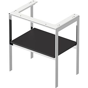 Duravit White Tulip WT454005858 68,4 x 45 cm, Graphit mat, sur pied, métal