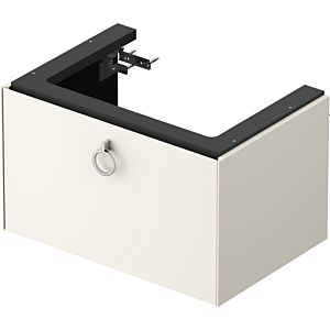 Duravit White Tulip Waschtisch-Unterschrank WT425103939 68,4 x 45,8 cm, Nordic Weiß Seidenmatt, wandhängend, 1 Auszug mit Griff