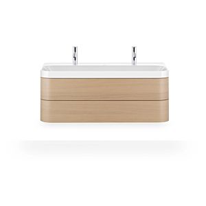Duravit Happy D.2 Plus vanity HP4379O71710000 117.5x49cm, 2 drawers, Mediterranean oak