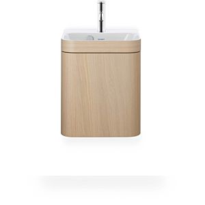 Duravit Happy D.2 Plus Möbelwaschtisch-Unterschrank HP4633O71710000 40x36cm, 1 Tür, Anschlag links, mit Hahnloch, mediterrane Eiche